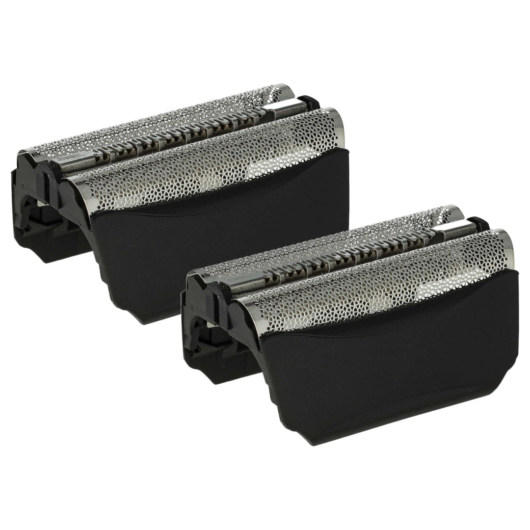 vhbw 2x Doppelscherfolie kompatibel mit Braun 8595, 8585, 8590, 8377 (Typ 5751), 8581, 8583, 8588, 8