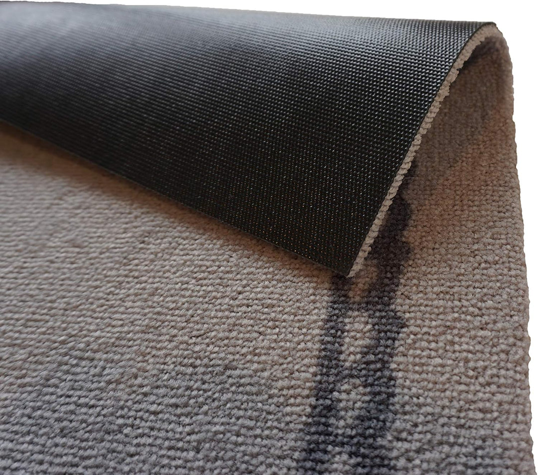 Astra rutschfeste Sauberlaufmatte innen - Spitzenbordüre 50 x 70 cm - Wohnraum Fussmatte Design - Ex