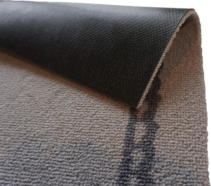 Astra rutschfeste Sauberlaufmatte innen - Spitzenbordüre 50 x 70 cm - Wohnraum Fussmatte Design - Ex