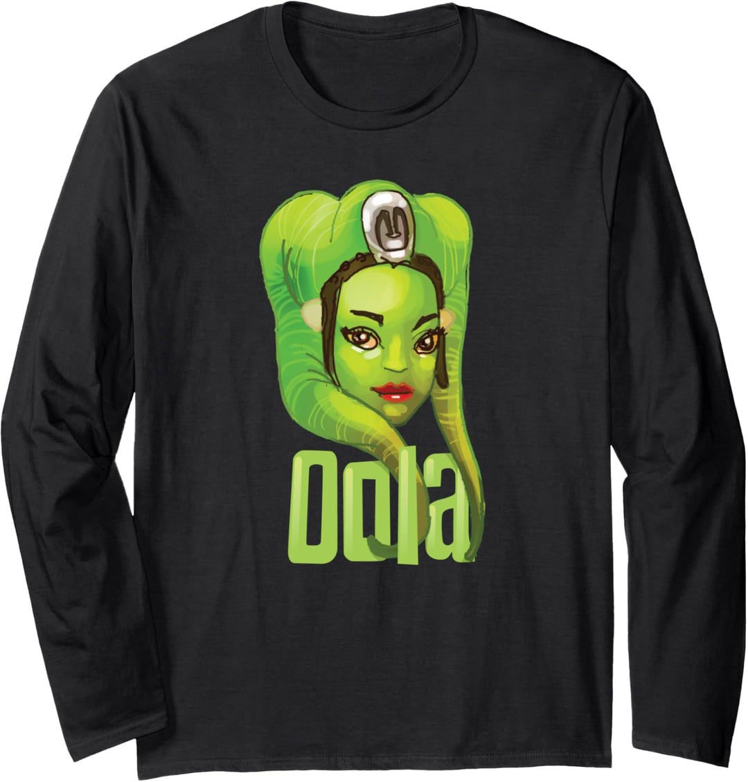 Star Wars Return of the Jedi Oola Dancer Jabba's Palace Langarmshirt