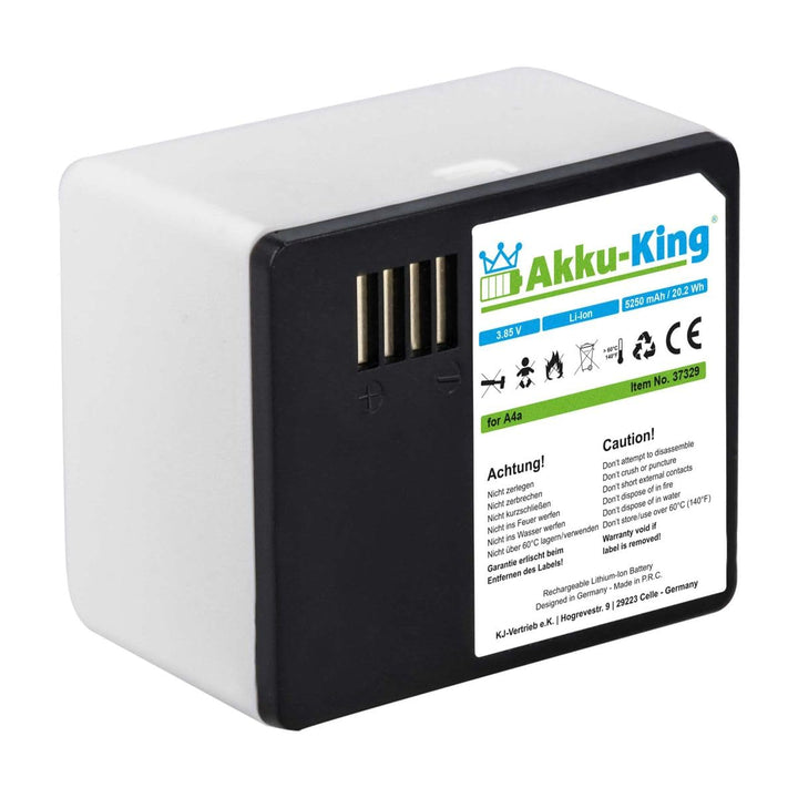 Akku kompatibel mit Netgear Arlo A-4a, A4a, 308-10069-01 - Li-Ion 5250mAh - für Ultra, Ultra +, Ultr