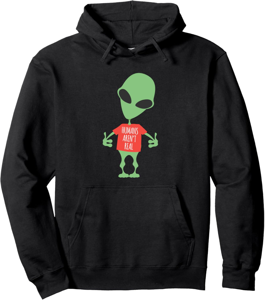 Alien Ufo Lustiges Geschenk Fun Pullover Hoodie