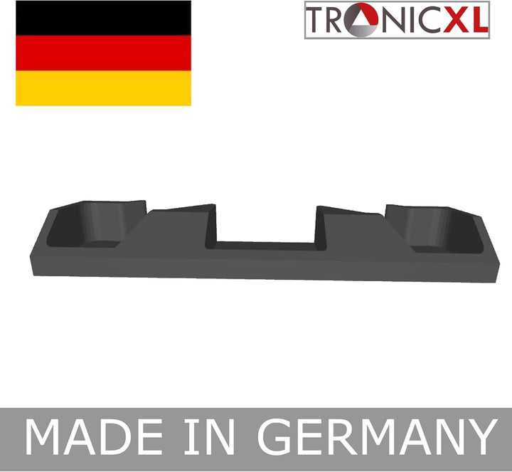 TronicXL Ersatzteil für Velux Schliessblech I MADE IN GERMANY I Schliessblech Blende Kunststoff oben