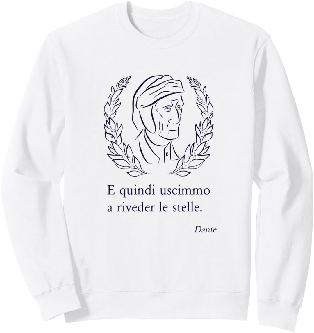 Dante Alighieri Zitat, Die göttliche Komödie, Canto 34 Sweatshirt