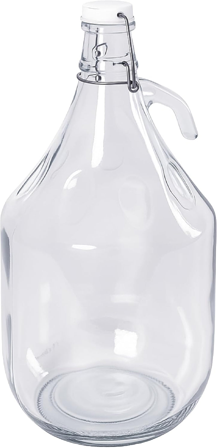 5L Bügelflaschen Gärballon Glasballon Weinballon Bügelverschluss Flasche Weinflasche (1), 1