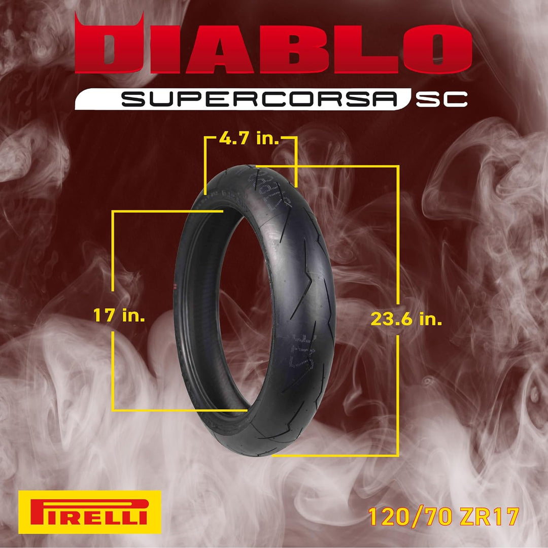 Pirelli 2166900-120/70/R17 58W - E/C/73dB - Ganzjahresreifen