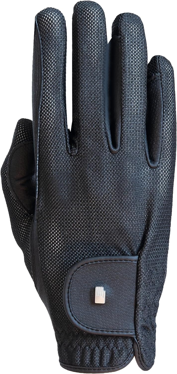 Roeckl Sports Reithandschuh ROECK-Grip LITE, Turnier Sommer Handschuh, 3 Farben, Grösse 6-11 8.5 Sch