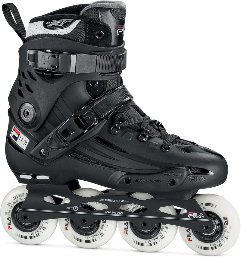 FILA Skates Nrk Pro Inlineskates, Unisex, für Erwachsene, Unisex, 10620010 42.5 Schwarz, 42.5 Schwar