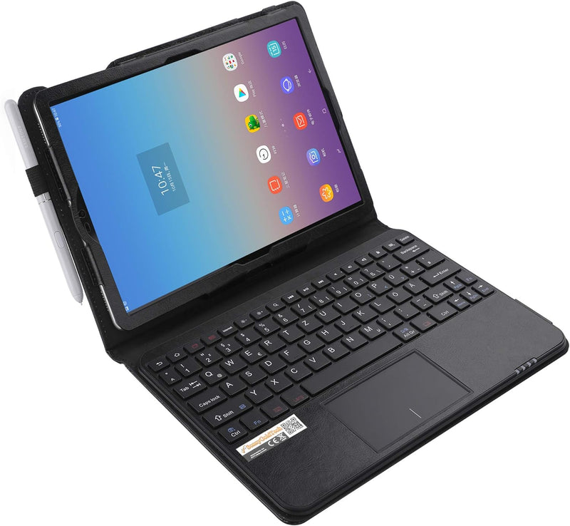 MQ für Galaxy Tab S4 10.5 - Bluetooth Tastatur Tasche mit Touchpad für Samsung Galaxy Tab S4 10.5 |