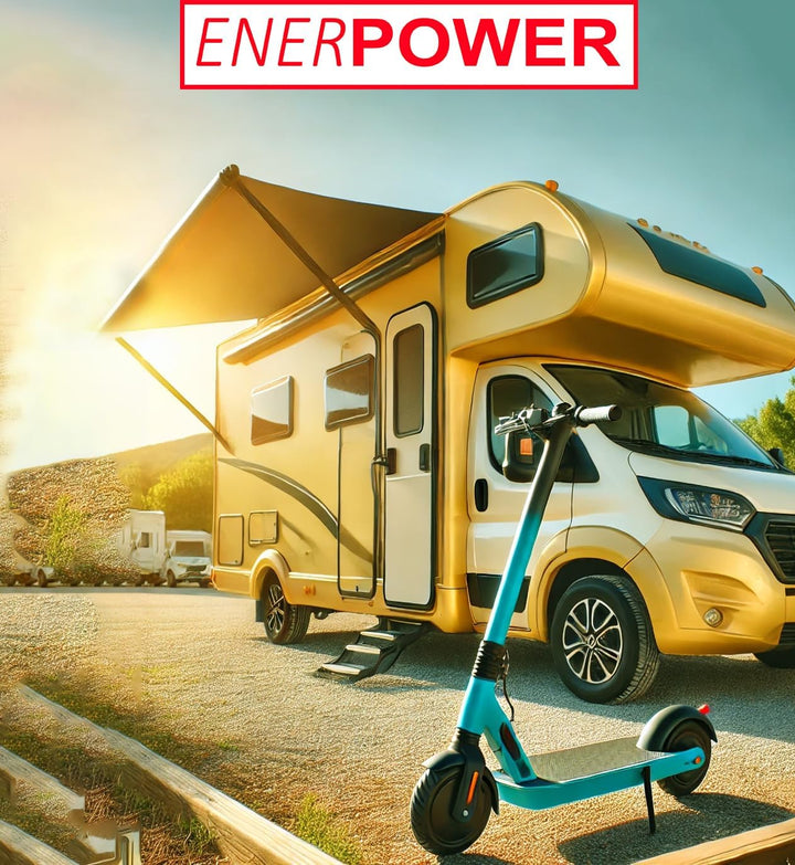 Enerpower DC-DC Ladegerät 12V-24V 42V 2A 85 Watt für Scooter, E Scooter wie Cityblitz, Doc Green, So