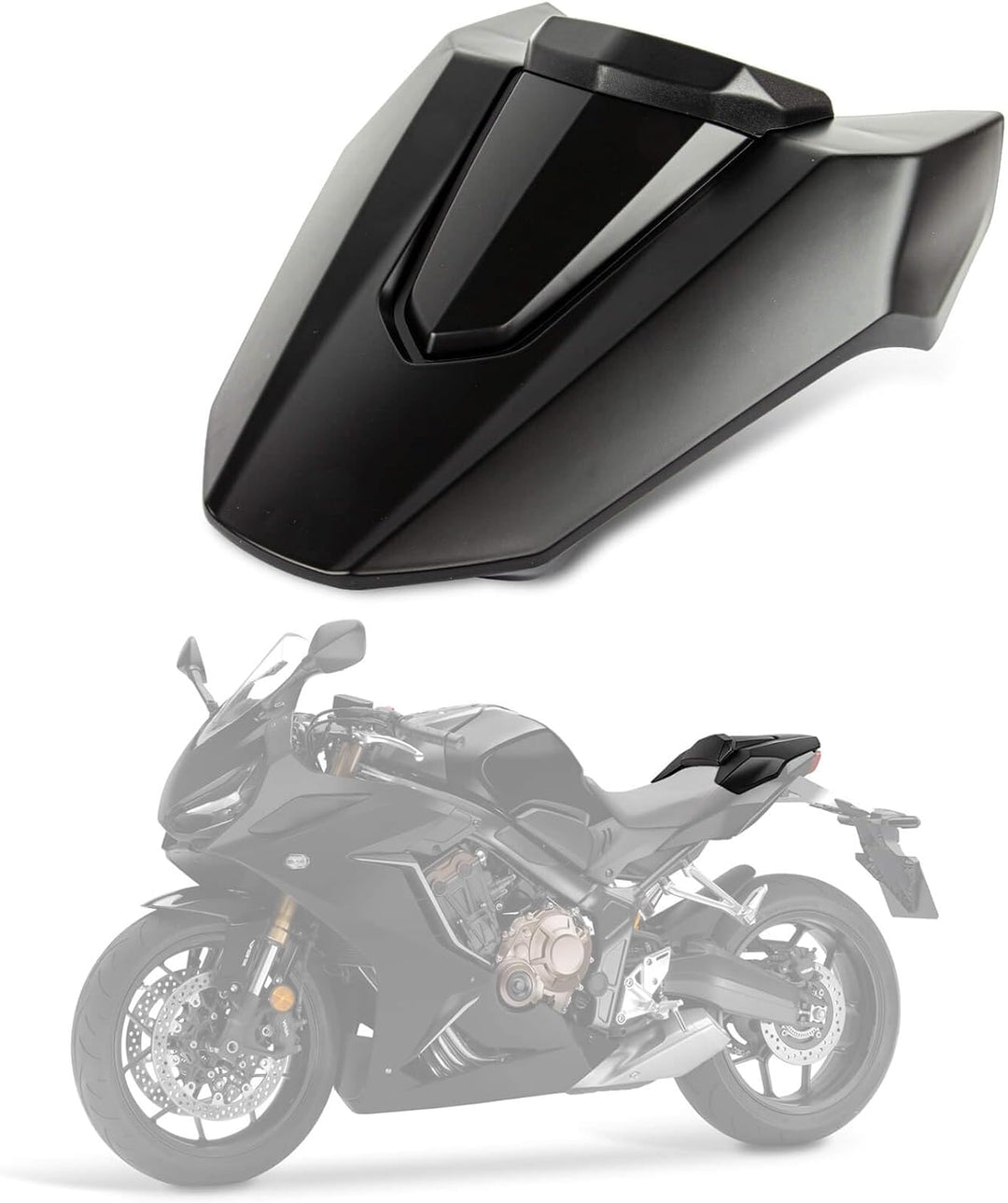 Soziusabdeckung Rücksitzbezug für CB650R CBR650R 2018 2019 2020 2021 2022 2023 PSLER Sitzkappe Heckv
