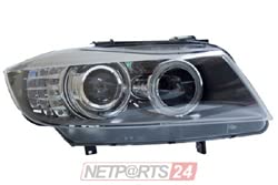 Johns, Scheinwerfer passend für BMW 3er E91 LCI 2008- ZKW / H8 rech. schwarz + Steuerg.