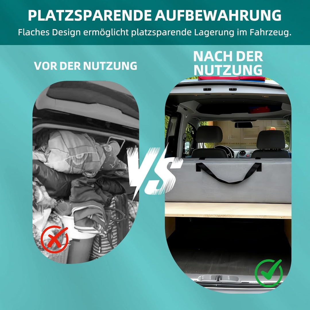 Aufbewahrungstasche für Faltmatratze VW T5 T6 T6.1 Multivan Caravelle California, V-Klasse, Citroën