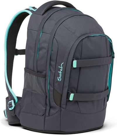 satch Pack Schulrucksack Set 3tlg. mit Sporttasche und Schlamperbox Mint Phantom