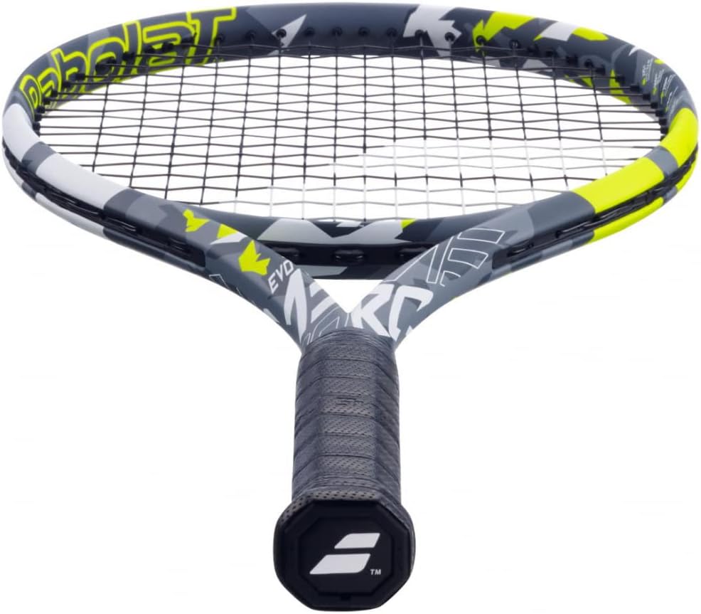 Babolat - Evo Aero Tennisschläger Besaitet für Erwachsene - Kraft & Komfort - Aerodynamischer Spin A