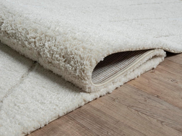the carpet Velvet eleganter Designer Teppich Wohnzimmer, weicher &amp; pflegeleichter Hochflor Wohnzimme