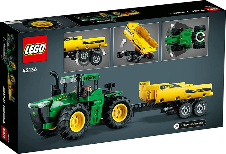 Lego Technic Set: John Deere 9620R 4WD Tractor (42136) + Gapelstapler (30655), Bauspielzeug-Set für