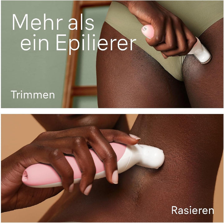 Braun Silk-épil 9, Epilierer mit schwenkbarem Kopf für eine einfache Haarentfernung, Wet&Dry, langan
