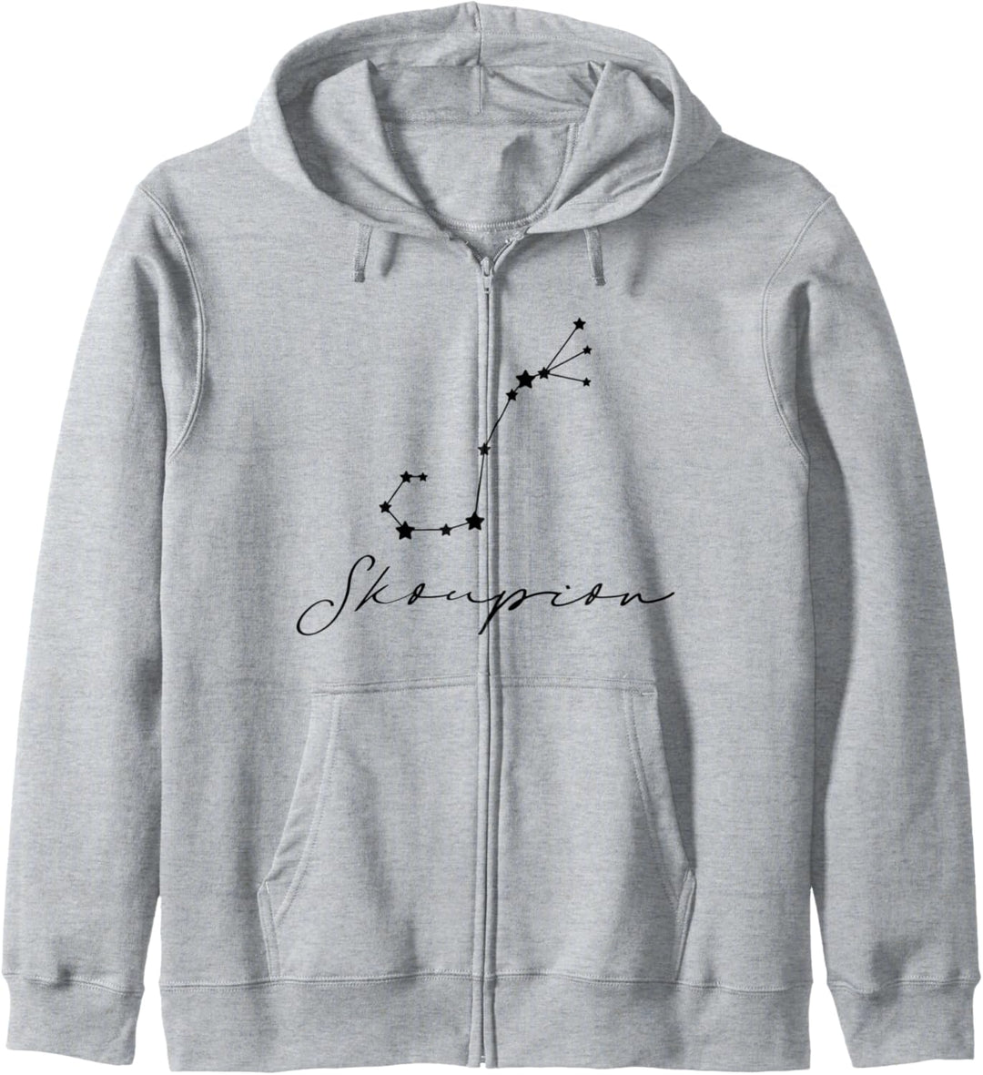 Skorpion Sternzeichen Grafik Geschenk Horoskop Tierkreiszeic Kapuzenjacke