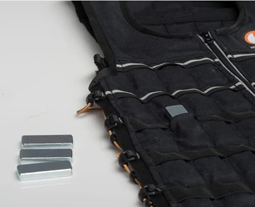 Hyperwear Booster Pack für Hyper Vest PRO & Elite Gewichtswesten - Erweiterungsset mit 35 Zusatzgewi