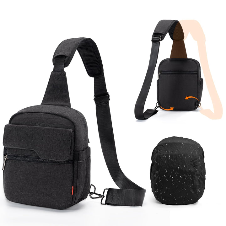 Cwatcun Kameratasche,Wasserdicht Kamerataschen Klein Umhängetasche, Kamera Tasche für Spiegelreflex,