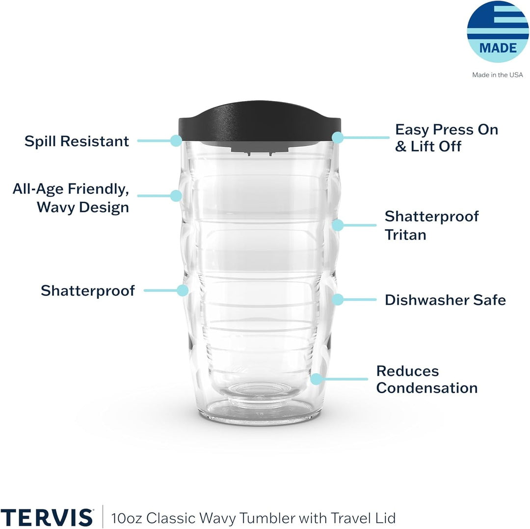 Tervis Disney Frozen 2 Anna Elsa Journey Thermobecher, BPA-frei, isoliert, mit Wickeltuch und Deckel