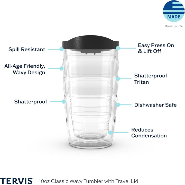 Tervis Disney Frozen 2 Anna Elsa Journey Thermobecher, BPA-frei, isoliert, mit Wickeltuch und Deckel