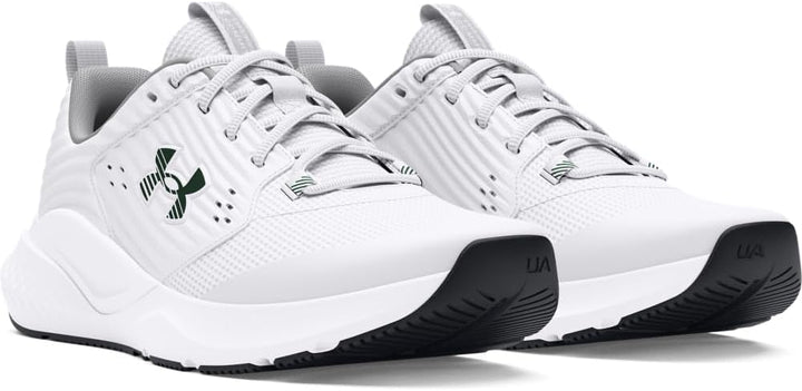 Under Armour Herren Ua Charged Commit Tr 4 Trainingschuhe 41 EU White Mod Gray Forest Green, 41 EU W