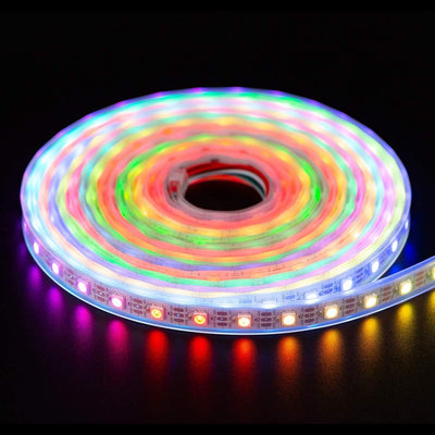 BTF-LIGHTING RGBW SK6812 (ähnlich WS2812B) RGB+Kaltes Weiss 5m 30LEDs/pixel/m Individuell adressierb