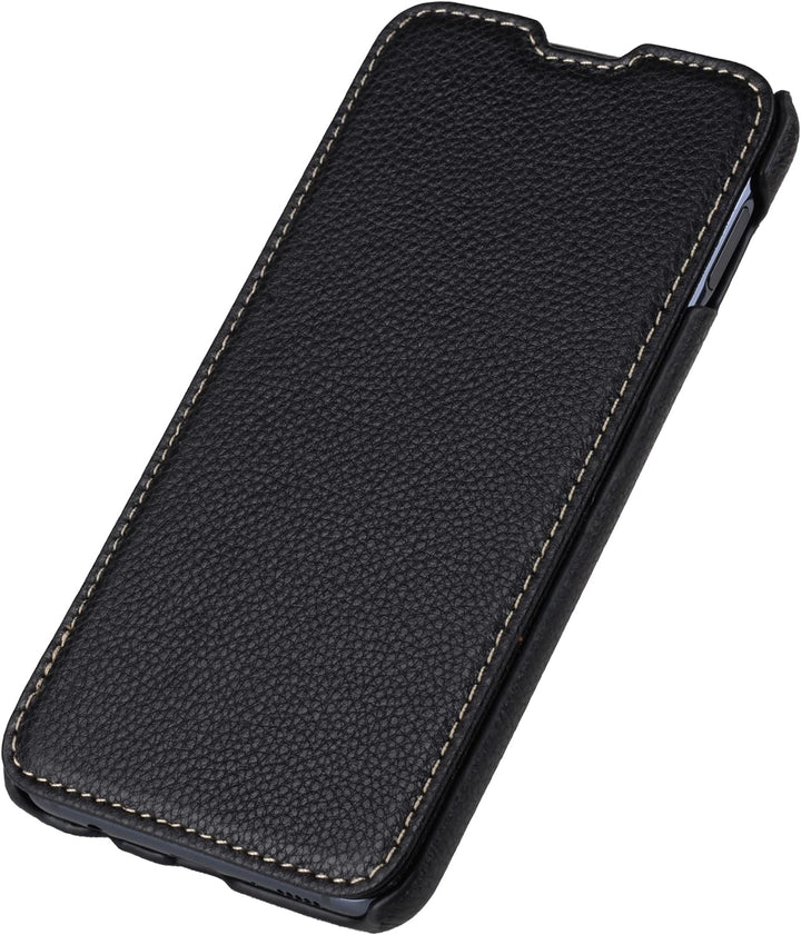 STILGUT Book Case kompatibel mit Samsung Galaxy S10 Lite Hülle aus Leder zum Klappen, Klapphülle, Ha