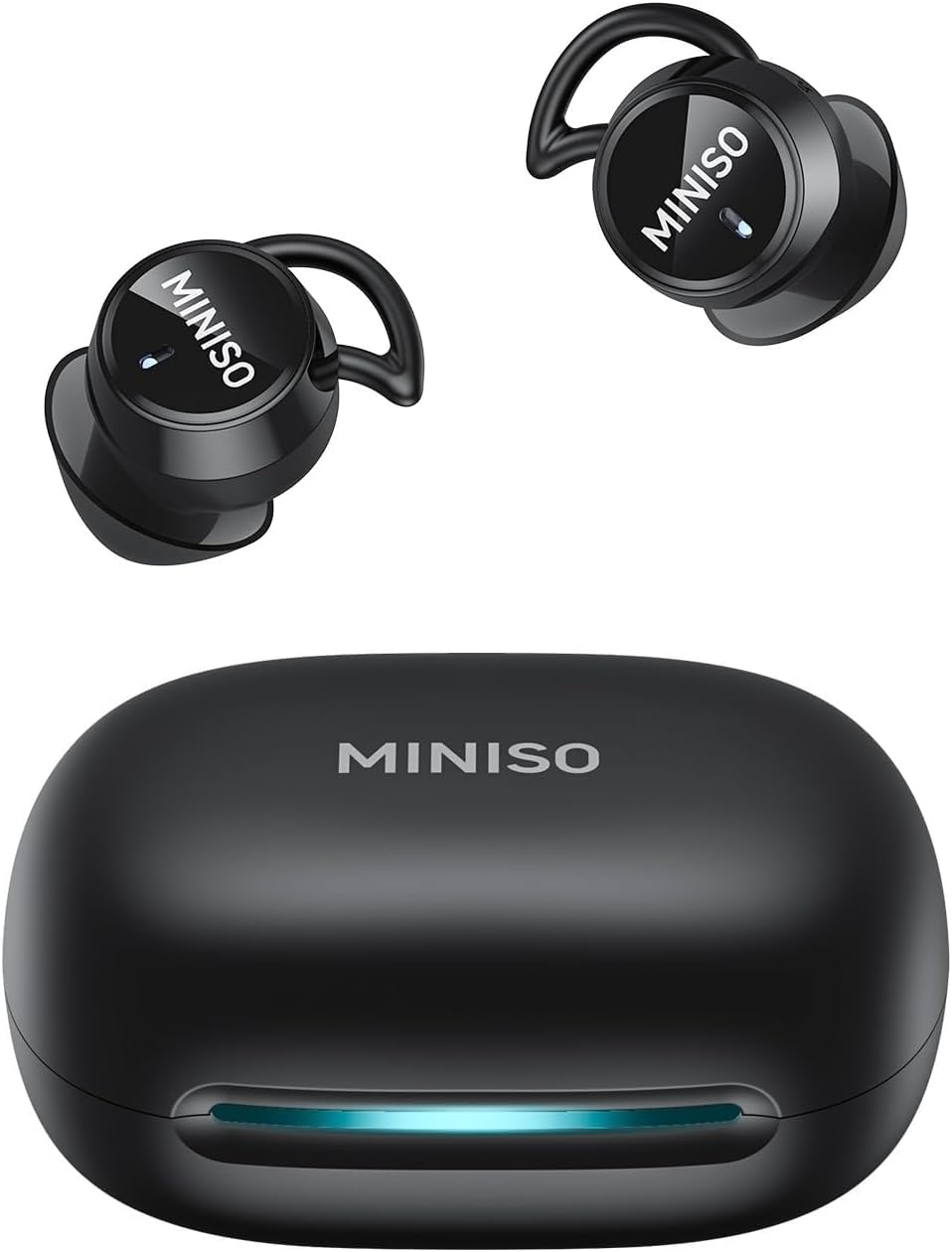 MINISO MS217 Schlafkopfhörer Seitenschläfer, Übersetzungskopfhörer in Echtzeit mit App,Kopfhörer zum