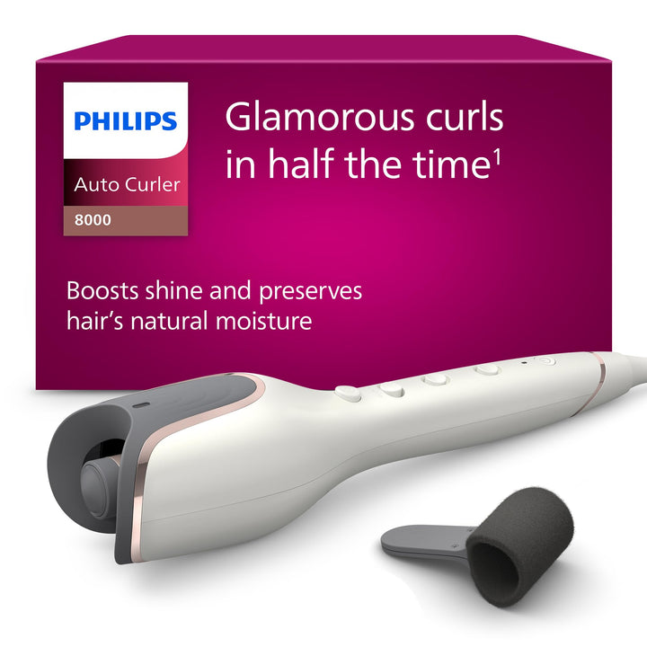 Philips StyleCare Prestige Automatischer Lockenstab mit Temperaturkontrolle und Ionisierungsfunktion