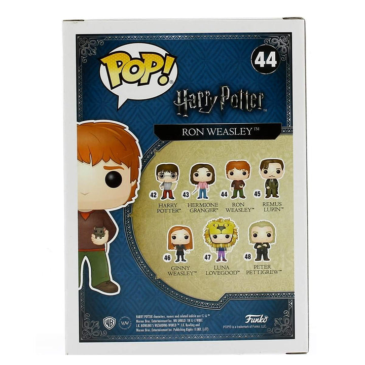 Funko Harry Potter: Ron with Scabbers, 14938, Brown, One Size