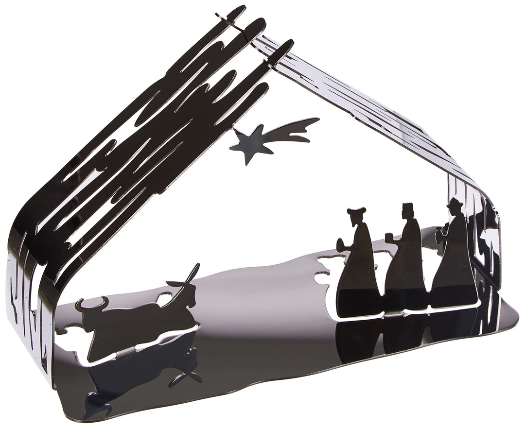 Alessi BM09 Bark Crib Krippe,Edelstahl 18/10, goldenem