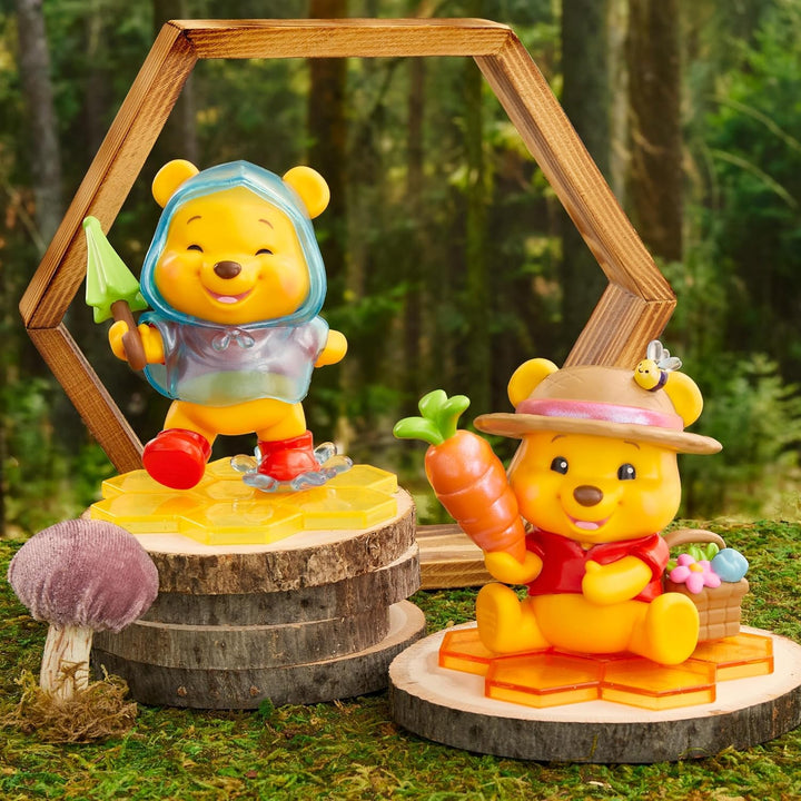Disney Winnie The Pooh Happy HAUL Hunny Crew Designer-Figuren, Überraschungs-Sammelfigur im Blind-Pa