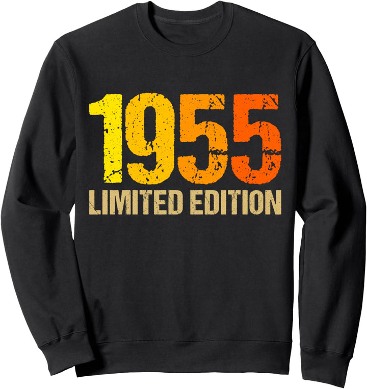 69. Geburtstag Mann Frau 69 Jahre 1955 Deko Lustig Geschenk Sweatshirt