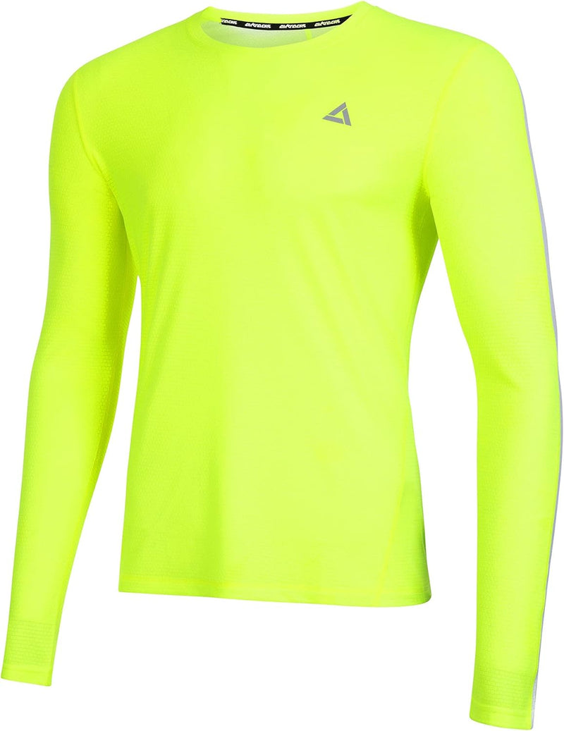 Airtracks Funktions Laufshirt Langarm Pro Line - Running T-Shirt - Funktionsshirt - Atmungsaktiv - S