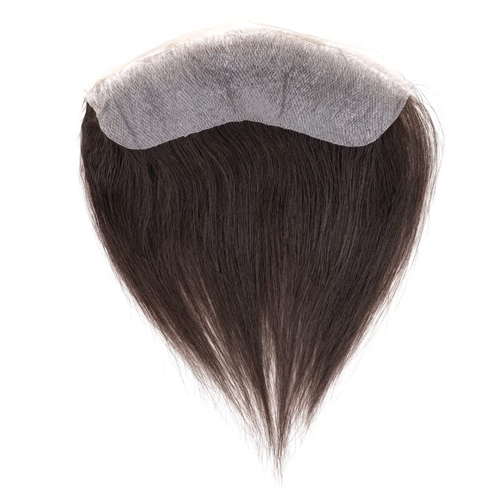 Lordhair Toupet Herren - Europäisches Echthaar Toupet, V-LOOP Skin Toupet für Männer, Toupet Echthaa