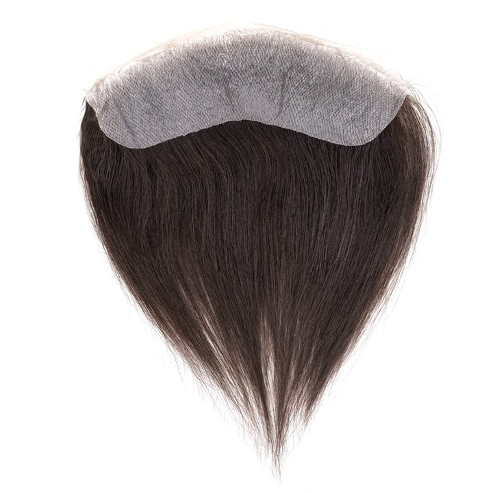 Lordhair Toupet Herren - Europäisches Echthaar Toupet, V-LOOP Skin Toupet für Männer, Toupet Echthaa