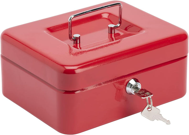 Burg-Wächter CB02R Money 5020 20,3 cm Geldkassette, rot, 20 cm, Rot
