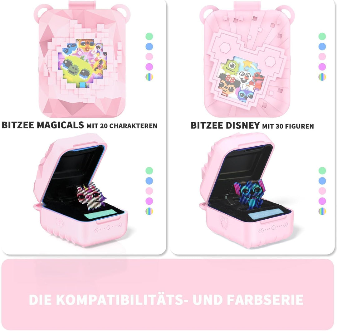 Digitale Haustier Silikon Schutzhülle für Bitzee Magicals, stossfest, Kratzfest, kommt mit hängendem