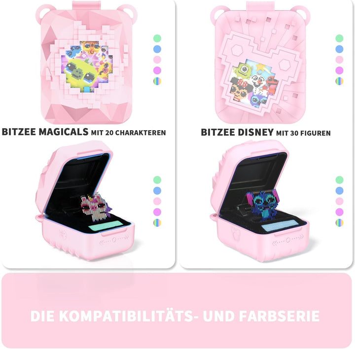 Digitale Haustier Silikon Schutzhülle für Bitzee Magicals, stossfest, Kratzfest, kommt mit hängendem