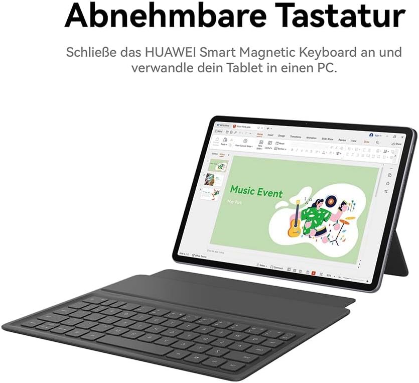 HUAWEI MatePad 11,5″S PaperMatte Edition Tablet, 8GB+256GB, Abnehmbare Tastatur, 2,8K FullView Displ