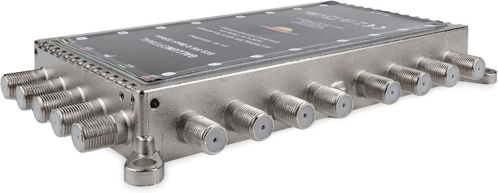 ECO Multischalter-SAT 5/16 für 16 Teilnehmer/Quattro & Quad-LNB fähig/Digital, HDTV, FullHD, 4K, UHD