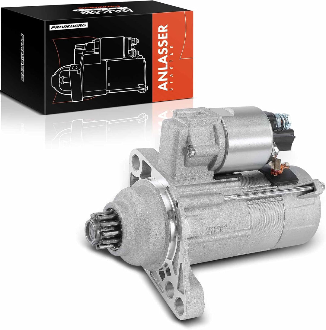 Frankberg Anlasser Starter 2,0 KW Kompatibel mit A1 8X1 8XK 1.6L 2010-2015 A3 8P1 1.6L 2009-2012 Alt