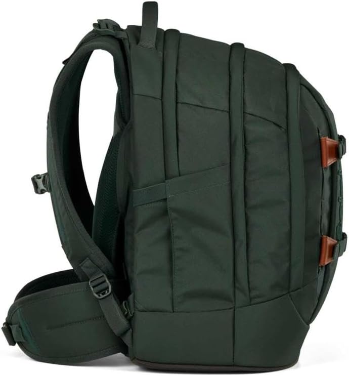 Satch Pack Nordic Black Skandi Edition Schulrucksack Set 3tlg. inkl. Schlamperbox und Sporttasche (F