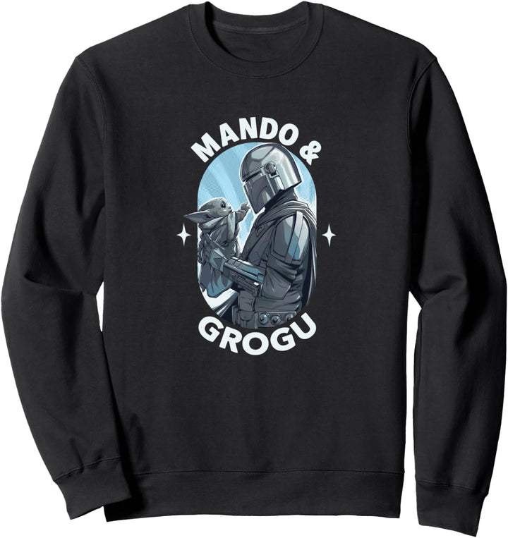 Star Wars: The Mandalorian & Grogu Sparkles And Hugs Sweatshirt
