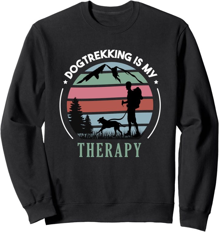 Dogtrekking Zughundesport Hundesport Canicross Geschenkidee Sweatshirt