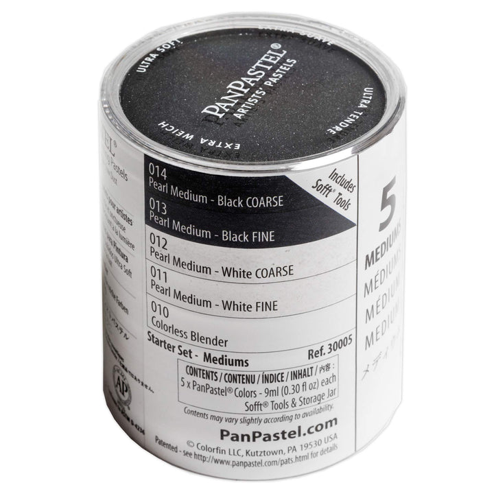 Colorfin PanPastel Ultra Soft Künstlerpastell-Set, 9 ml, 5 kg, Perlmutt
