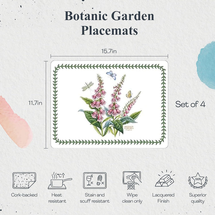 Pimpernel Botanischer Garten Tischunterlage 4 Stück (m)